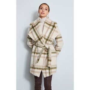 Tahari Women's Olivia Shawl Coat Small